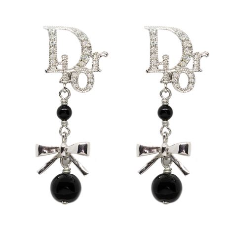 dior ribbon for sale|Dior ribbon earrings.